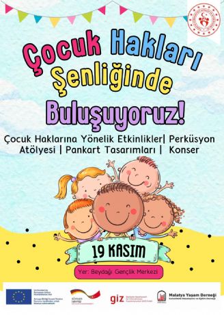 19 KASIMDA ÇOCUK ŞENLİĞİ YAPILACAK